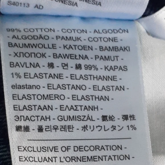 LEVI'S WEDGIE Size 26 Blue Very Good Condition. - Picture 8 of 9